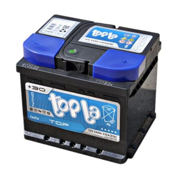Baterie auto TOPLA TOP 54 Ah 118654 EN 510A