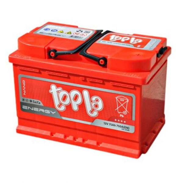 Baterie auto TOPLA ENERGY 75 Ah 108275 700A