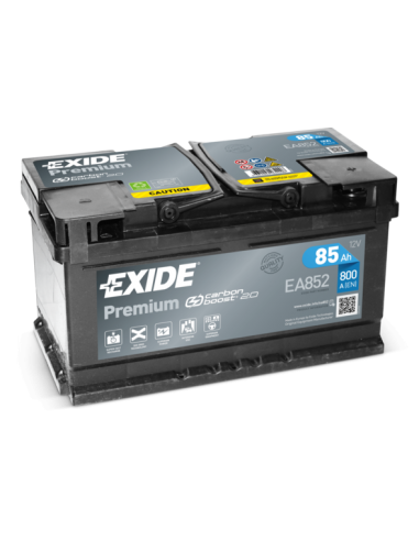 Baterie auto EXIDE PREMIUM 85Ah EA852 EN 800A