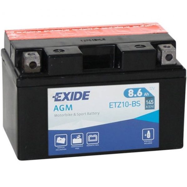 Baterie moto EXIDE BIKE AGM ET12B-BS