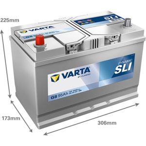 Baterie VARTA Dynamic SLI 95Ah G8 EN 830A (G8)