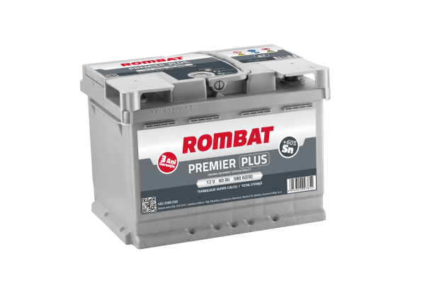 Baterie auto PREMIER PLUS 60AH EN 580A