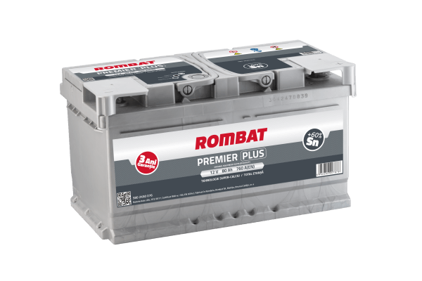 Baterie auto PREMIER PLUS 80AH EN 760A