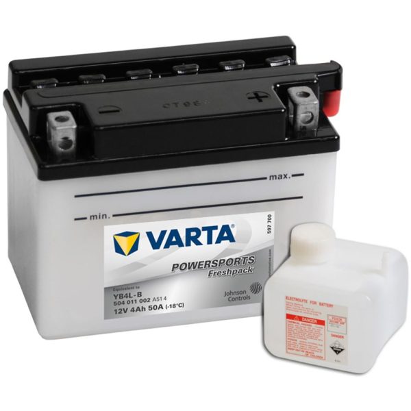 Baterie moto VARTA 12V 4AH YB4L-B right+