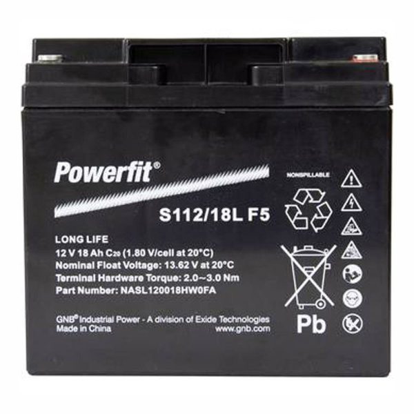 Baterie UPS Powerfit S112/18L F5