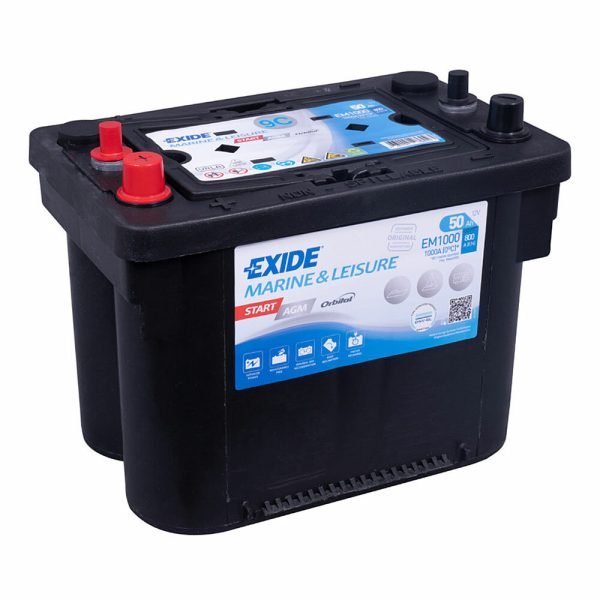 Baterie multifunctionala EXIDE START AGM EM1000 EN 1000A