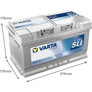 Baterie VARTA Dynamic SLI 80Ah F17 EN 740A (F17)