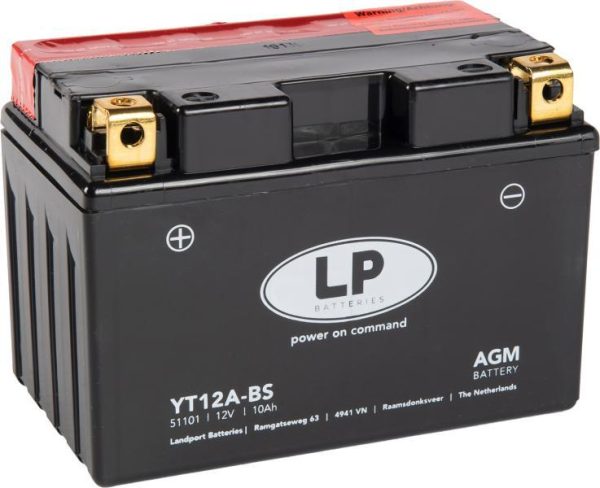 Baterie moto LANDPORT YT12A-BS