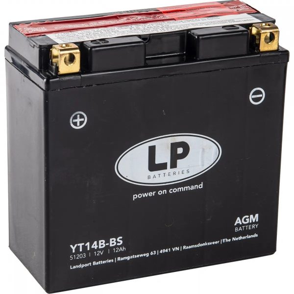 Baterie moto LANDPORT YT14B-BS