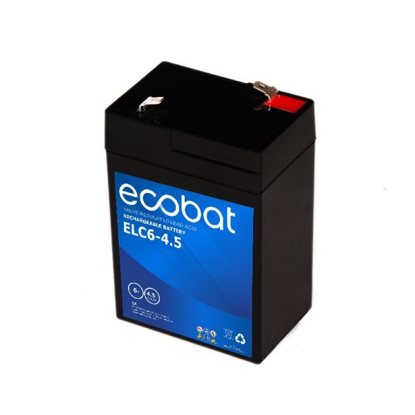 Baterie 6V 4.5Ah Ecobat ELC6-4.5