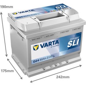 Baterie VARTA Blue Dynamic 60Ah D24 EN 540A